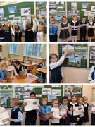 Информационный час "Геноцид белорусского народа во время Великой Отечественной войны" 1 Б класс