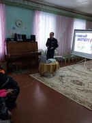 Родительское собрание с участием инспектора РОЧС Пивоварова В.В., выступления медицинской сестры Миляк Т.П.