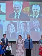 Выступление детей на августовской конференции 2023 года