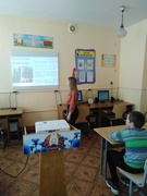 22.03.2022 Інфармацыйная гадзіна ў 5 - 7 кл. «Аб чым звоняць званы Хатыні?", прысвечаная 79-й гадавіне трагедыі ў Хатыні