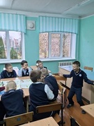 Игра на сплочение коллектива "Дружная компания" с учащимися 5 класса