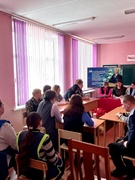 информационно-пропагандистская группа под руководством  председателя Молодежного совета при районном Совете депутатов Рогалевич В.И., главного специалиста отдела идеологической работы и по делам молодежи Буда-Кошелевского райисполкома Агажельской М.В., сп