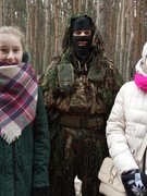 Парк воинов-интернационалистов.  Выставка военной техники. 24 февраля 2019.