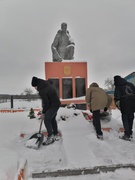 Активисты "БРСМ" принимают участие в акции "Эстафета добра"