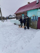 Дорогу добрых дел не заметает снегом: учащиеся и педагоги ГУО «Витьевская средняя школа» пришли на помощь старшему поколению