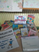 Выставка литературы, рисунков и плакатов