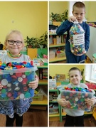 Сбор пластиковых крышек