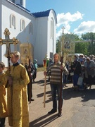 Крестный ход в День рождения Полоцкой