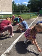 08.08.2022 Летнія забавы ў лагеры "Юныя патрыёты"