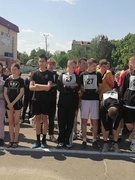 Легкоатлетический забег "В едином забеге под флагом страны"
