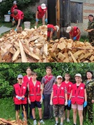 Оказание помощи Красному Кресту