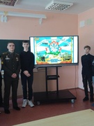 ВСТРЕЧА СО СТУДЕНТОМ ВОЕННОЙ АКАДЕМИИ РЕСПУБЛИКИ БЕЛАРУСЬ ЛЕСЬКО Г.Ф.