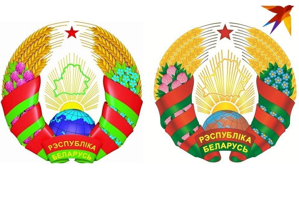 Новый вариант государственного герба Республики Беларусь