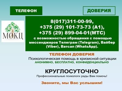 баннер службы экстренной психологической службы