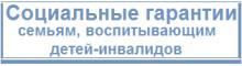 «Социальные гарантии семьям, воспитывающих детей-инвалидов»