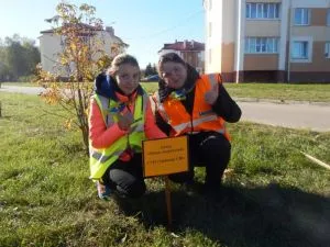 В агрогородке Урицкое появилась первая в районе Аллея юных спасателей