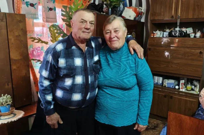 Супруги Цалко из деревни Свеча Наровлянского района отметили золотую свадьбу