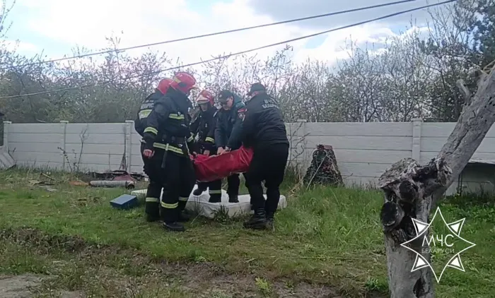 На пожаре в Гомеле работники МЧС спасли пенсионерку