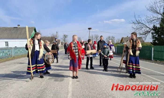 В агрогородке Валавск Ельского района провели обряд «Саракі»