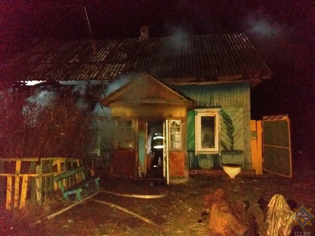 Двое мужчин погибли и один травмирован на пожаре в Рогачевском районе