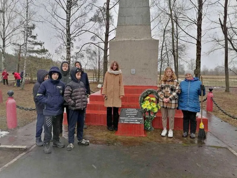 В Светлогорском районе молодежь присоединилась к областной акции «Мы помним»