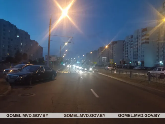В Гомеле под колеса "Мерседеса" попал 10-летний мальчик на самокате