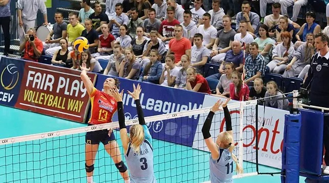 Белорусские волейболистки потерпели первое поражение в Евролиге-2018 