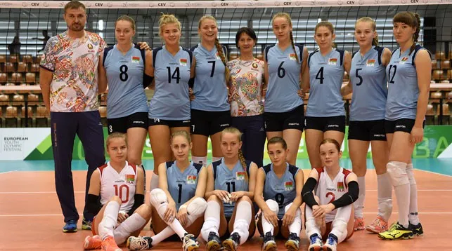 Женская сборная Беларуси по волейболу (U-19) успешно стартовала в квалификации к ЧЕ