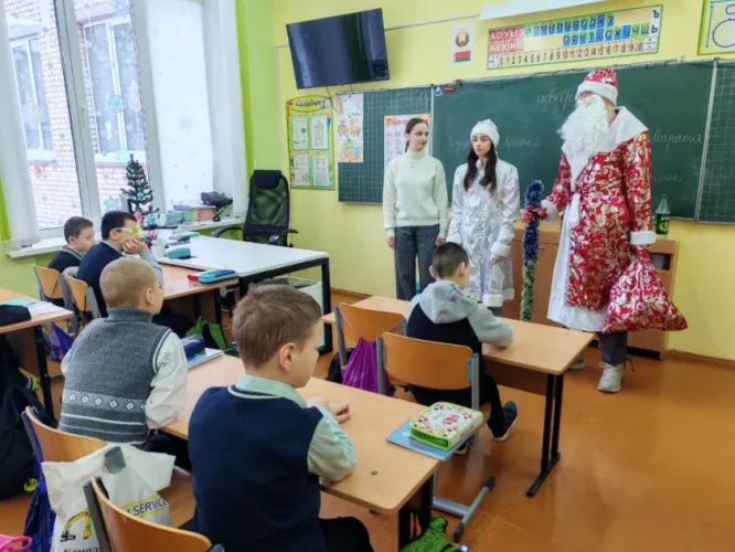 Волонтеры отряда «Планета Доброты» посетили Улуковскую специальную школу-интернат