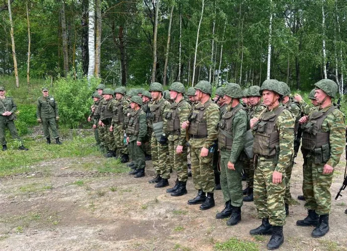В Речицком районе продолжается учебный сбор войск территориальной обороны