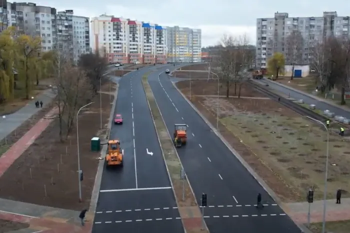 Новая дорога в Мозыре