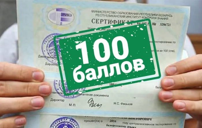 Выпускники школ Гомельской области получили 43 стобалльных сертификата по ЦТ