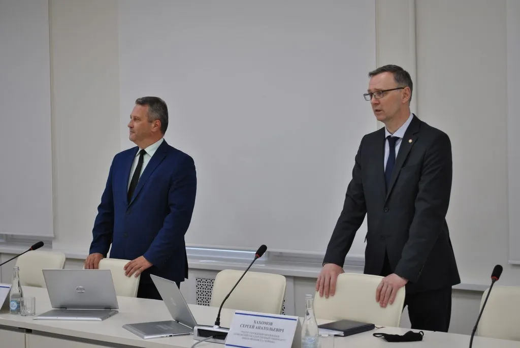 Заместитель председателя Гомельского облисполкома Андрей Конюшко посетил ГГУ имени Ф. Скорины
