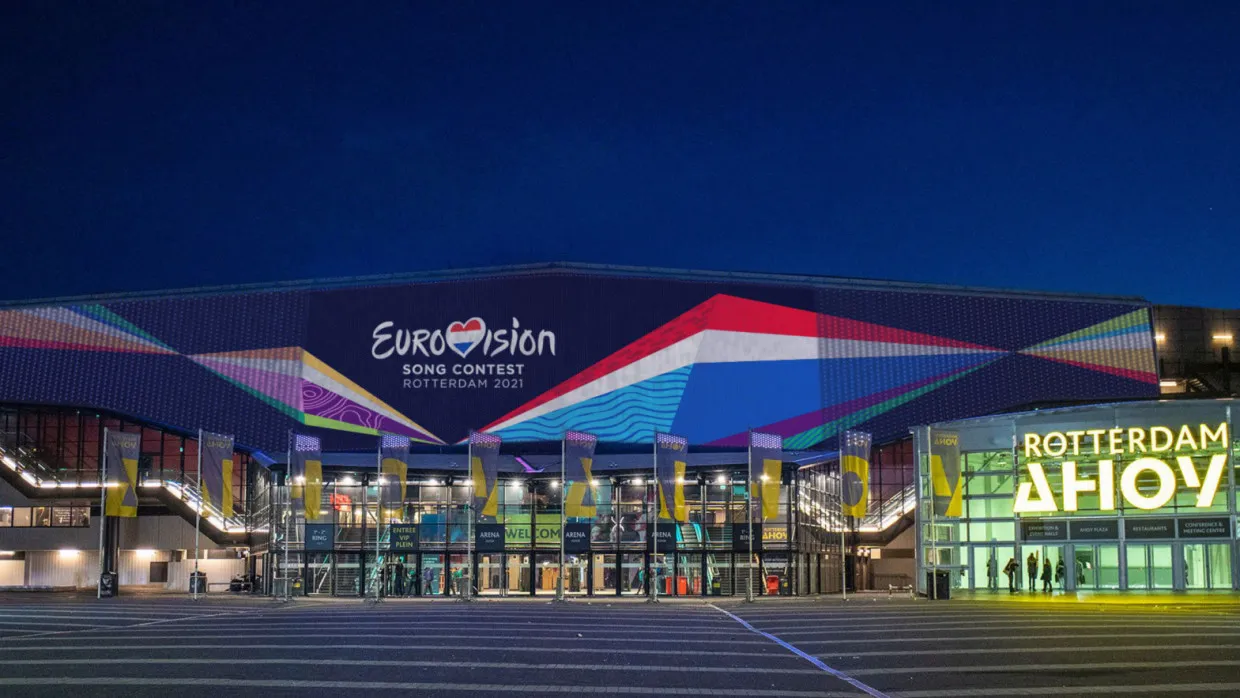 Церемония открытия конкурса «Евровидение-2021» прошла в Роттердаме