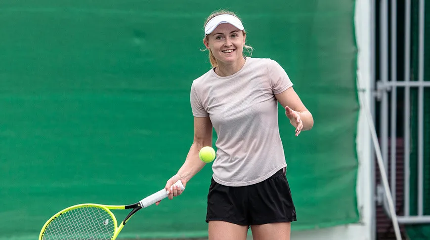 Александра Саснович вышла в 1/4 финала чемпионата Беларуси по теннису