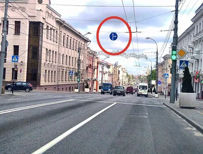 На улице Советской в Гомеле изменения в дорожном движении