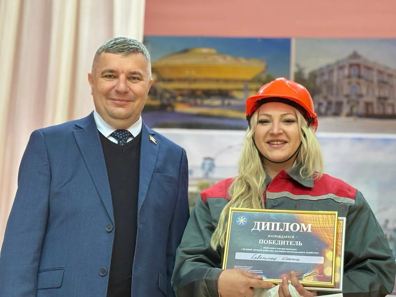 Лучшим молодым работником сферы ЖКХ Гомельщины стала Инесса Северинец из Речицкого района