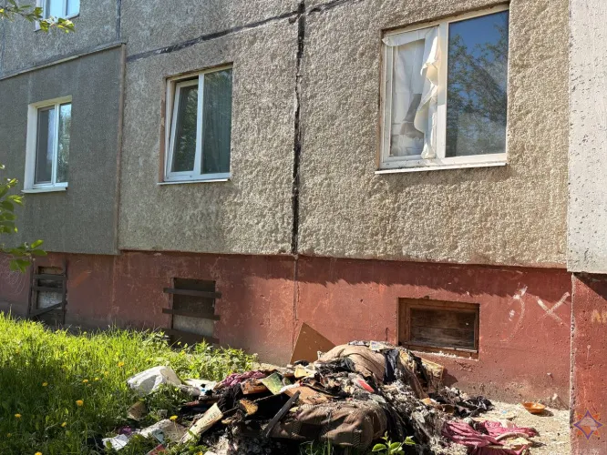 Пожар в Светлогорске унес жизнь пожилого мужчины