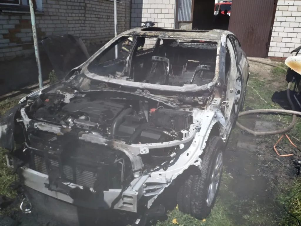 В Гомельской области за сутки сгорели два автомобиля