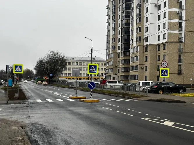 Движение по улице Гомельской в областном центре возобновлено после реконструкции теплосети
