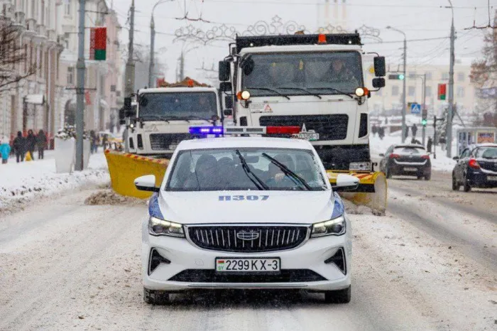 ГАИ усиливает контроль за уборкой снега 