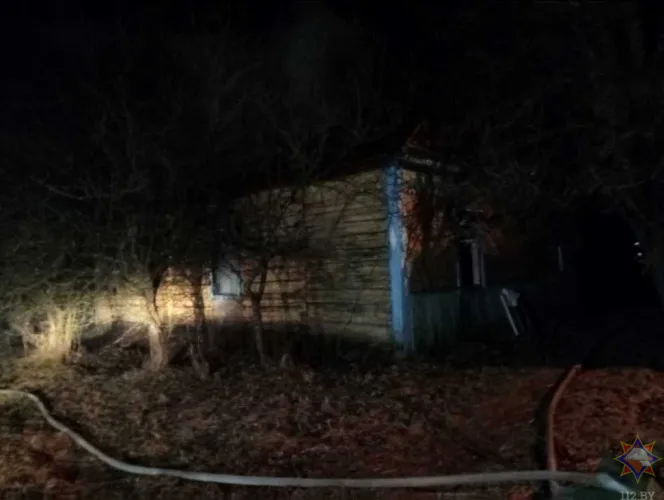 В Лельчицком районе из-за неосторожного курения на пожаре погиб мужчина