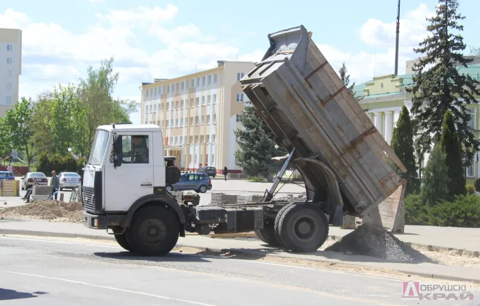 Добруш превратился в большую стройплощадку