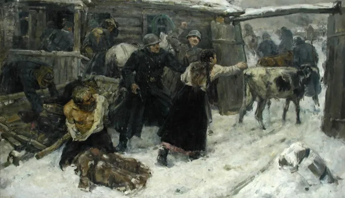 Варвары. Грабеж мирного населения на оккупированных землях был частью программы гитлеровцев – разорить нашу страну и превратить оставшихся в живых советских граждан в нищих