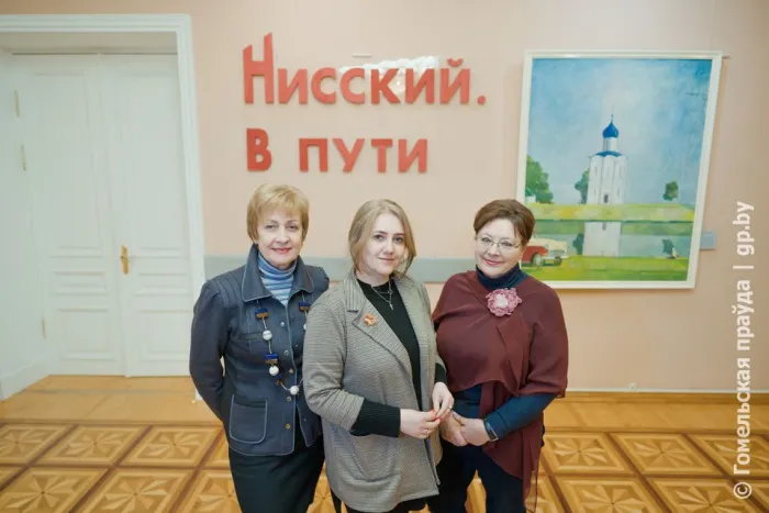 Живопись и графику выдающегося советского художника Георгия Нисского можно увидеть во Дворце Румянцевых и Паскевичей