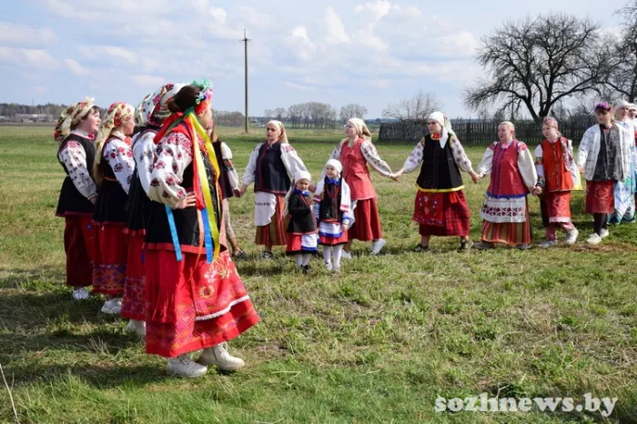В Гомельском районе провели обряд «Вождение Сулы»