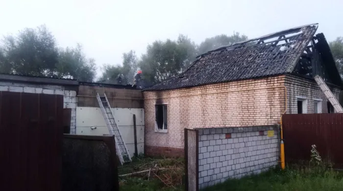 Хозяйка дома погибла при ночном пожаре в Рогачевском районе