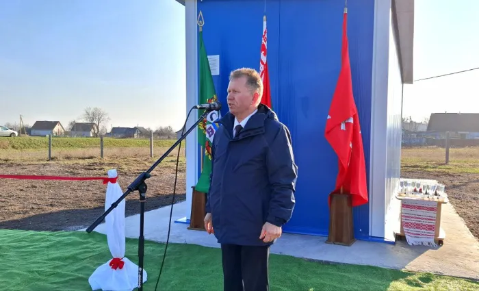 В агрогородке Старое Высокое Ельского района открыли станцию обезжелезивания