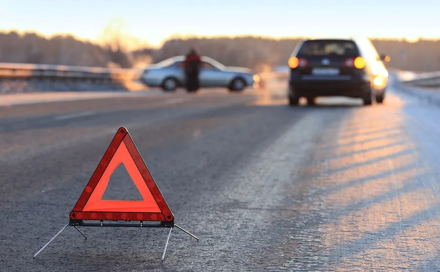 В Гомеле на Новобелицком путепроводе столкнулись четыре автомобиля