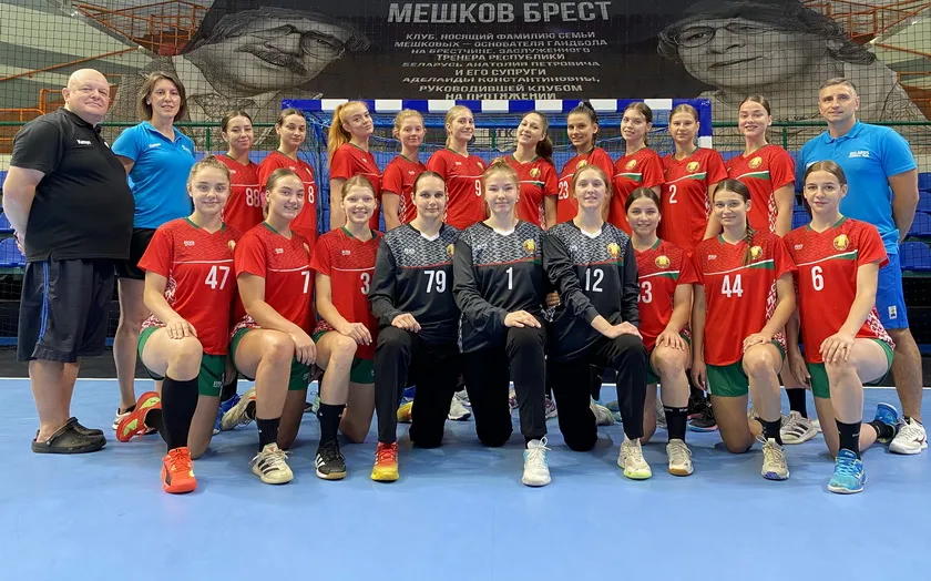 Стали известны составы сборных Беларуси по гандболу на II Играх стран СНГ